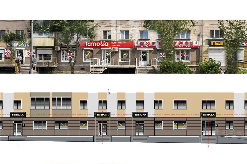 Частые ошибки при установке вывесок