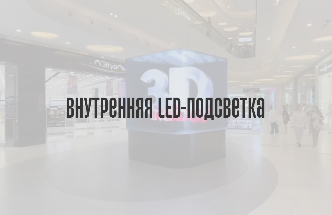 Да, внутренняя LED-подсветка